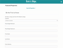 Tablet Screenshot of eriesedge.com